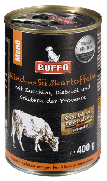 BUFFO Leibgericht Rind mit Süßkartoffeln