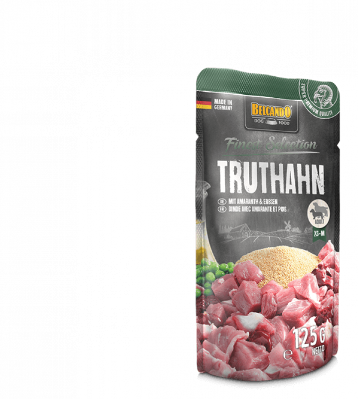 BELCANDO Truthahn mit Amaranth und Erbsen