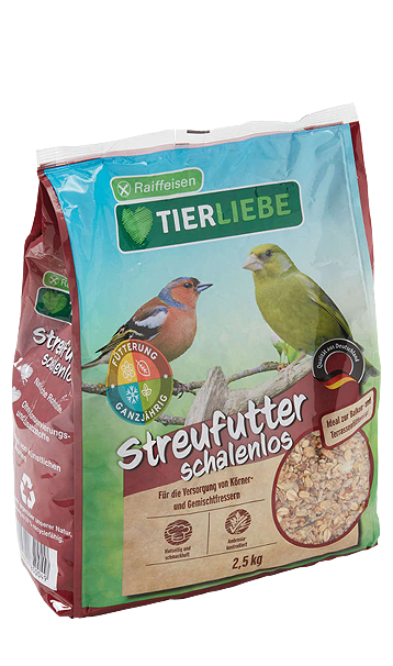 Raiffeisen TIERLIEBE Streufutter schalenlos