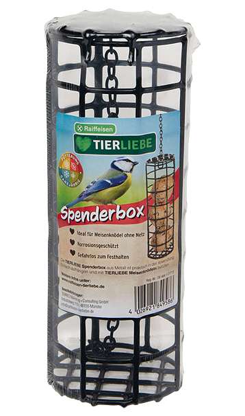 Raiffeisen TIERLIEBE Meisenknödel-Spenderbox