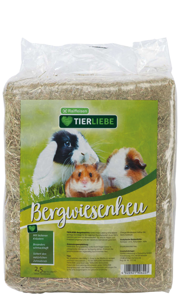 Raiffeisen TIERLIEBE Bergwiesenheu