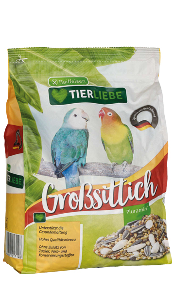 Raiffeisen TIERLIEBE Grosssittichfutter
