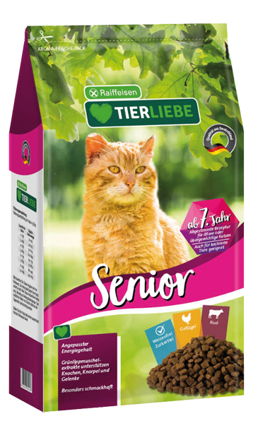 Raiffeisen TIERLIEBE Katze Senior