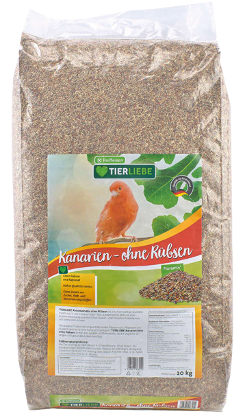 Raiffeisen TIERLIEBE Kanarienfutter ohne Rübsen 20kg
