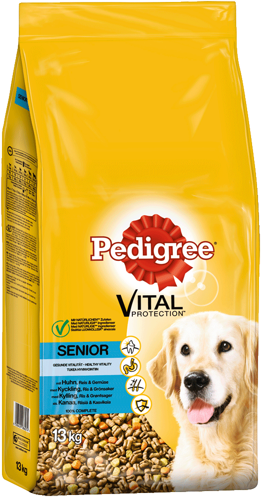 PEDIGREE® Vital Protection™ Beutel Senior mit Huhn, Reis & Gemüse 13kg