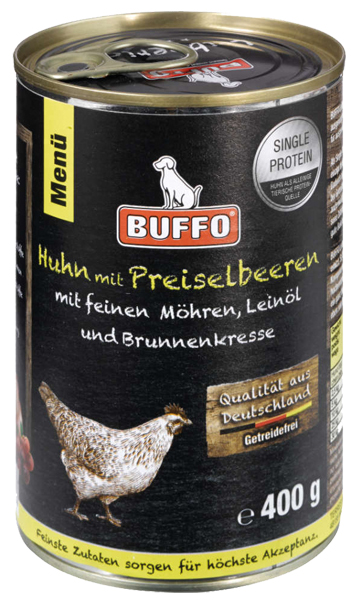BUFFO Leibgericht Huhn mit Preiselbeeren