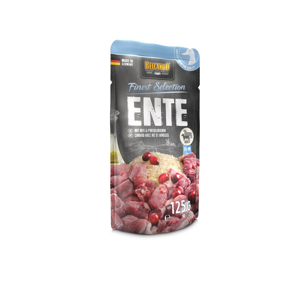 BELCANDO Ente mit Reis und Preiselbeeren