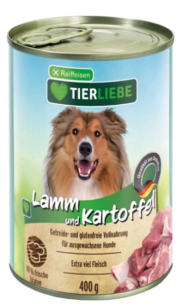 Raiffeisen TIERLIEBE Hund Lamm+Kartoffel