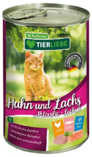 Raiffeisen TIERLIEBE Katze Huhn+Lachs