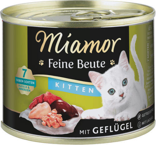 Miamor Feine Beute Kitten - Geflügel