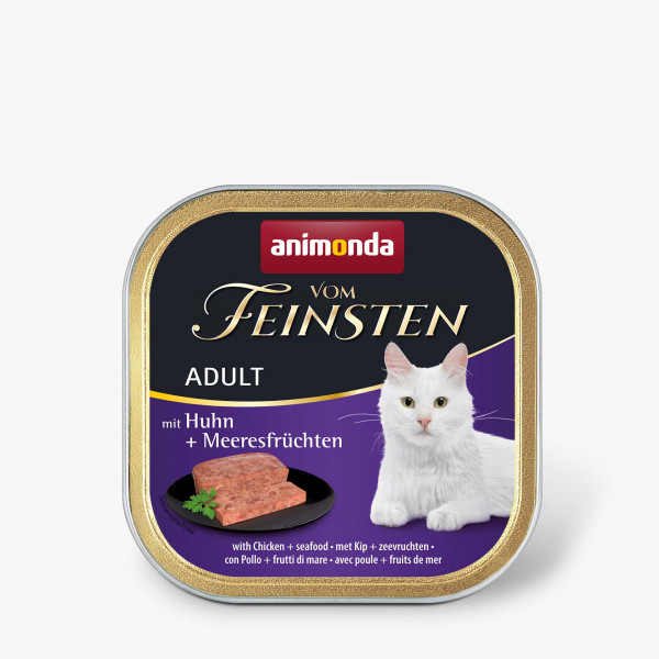 animonda Vom Feinsten Adult mit Huhn + Meeresfrüchten