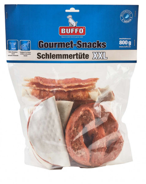 BUFFO Gourmet-Snacks Hähnchen Schlemmertüte XXL 800g