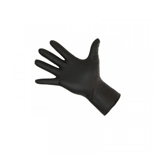 Einmalhandschuhe Nitrile Long Black