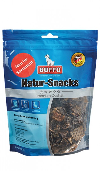 BUFFO Natur-Snacks Rinder-Schnitzel 335 g