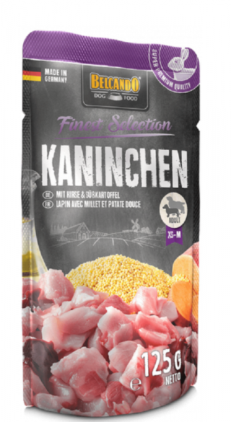 BELCANDO Kaninchen mit Hirse und Süßkartoffel