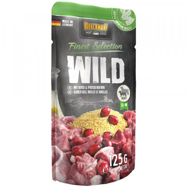 BELCANDO® Wild mit Hirse und Preiselbeeren