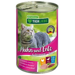 Raiffeisen TIERLIEBE Katze Huhn+Ente