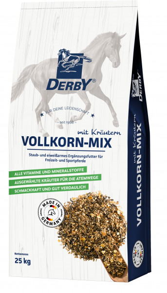 Derby Vollkorn-Mix mit Kräutern 25 kg