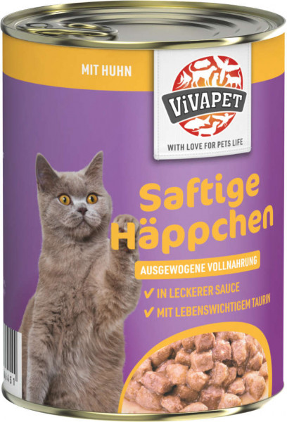 ViVAPET Saftige Häppchen mit Huhn